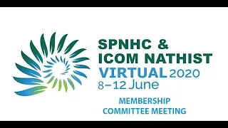 SPNHC 2020 Committee meeting - Membership