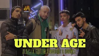 Aly CJ - Feat. GasTon X Marouki X Davinci - UNDER AGE (Video Officiel)