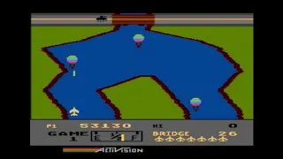 River Raid Atari XL/XE 356 Bridges Score 1000000
