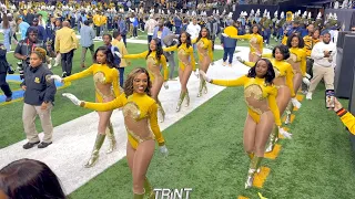 SU Human Jukebox & Dancing Dolls | Marching Out | 50th Bayou Classic 🔥