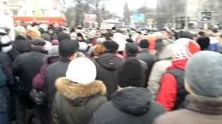 Херсонці співають державний гімн України