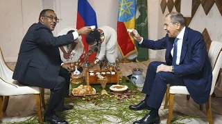 Sergueï Lavrov clôt sa tournée africaine en Éthiopie