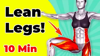 ➜ Do This 10-MIN Reduce Leg Fat Workout at Home - Say Goodbye to Thigh Fat and Achieve Lean Legs!