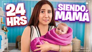 ¡24 horas siendo mamá de un bebé! | Carolina Díaz