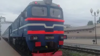 ПОЕЗДКА на поезде 2М62У-0258 (БОРТ. №00000000065) маршрут Могилёв - Орша Центральная