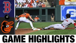 Red Sox vs. Orioles Game Highlights (8/20/22) | MLB Highlights