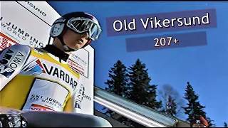 Skoki powyżej 207 metra w Vikersund/Vikersund 207+ jumps [RETRO]