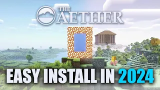 How to Download & Install The Aether Mod for Minecraft in 2024