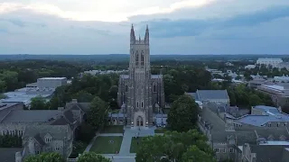 Duke Chapel Drone Video