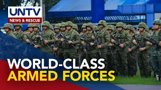 AFP, gagawing world-class force ni PBBM; partuloy na suporta sa modernisasyon, tiniyak