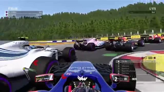 F1 2017 Almost a big accident?! Austria