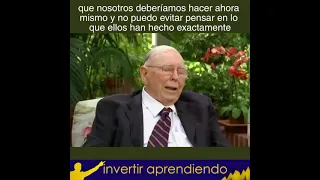 👉🏼 Charlie Munger opina sobre China 🇨🇳 y lo ocurrido con Jack Ma y ALIBABA 💥 [ #YOUTUBESHORTS ]