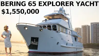 $ 1,550,000 2013 BERING 65 EXPLORER YACHT TOUR / Абсолютный владелец-оператор Go Anywhere World