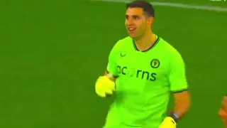 Emi Martinez vs Lille | Saves 2 Crucial Penalties