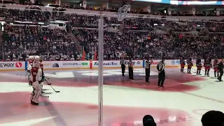 Winnipeg Jets vs Colorado Avalanche Player Intros April 8th, 2022