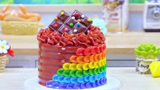 Miniature chocolate cake recipe decoration ideas |1000+miniature cake recipes