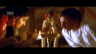 Sithara Gets Emotional by Dr.Vishnuvardhan behavior | Halunda Thavaru Kannada Movie Best Scene