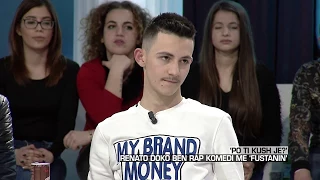 Zone e lire - ‘Po ti kush je?’ Renato Doko ben rap komedi me ‘fustanin’! (19 janar 2018)