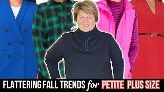 20 SLIMMING🍁Fall Fashion Trends🍁 for Apple Shape Plus Size Women!