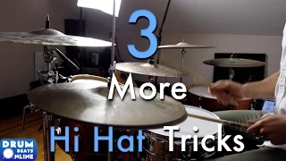 3 Of The Best Hi Hat Tricks Pt.2 - Drum Lesson | Drum Beats Online