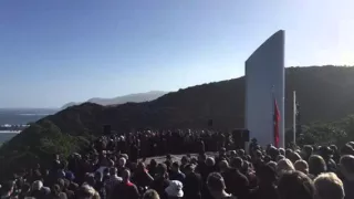 Anzac day at Ataturk memorial