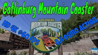 Gatlinburg Mountain Coaster - Full Speed 4K @60FPS