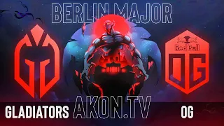 🔴DOTA 2 [RU] Gaimin Gladiators vs OG [bo3] The Berlin Major 2023, Playoff, Upper Bracket, Round 2