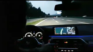 BMW 630d GT Top Speed Run Autobahn