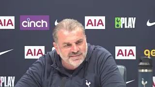 "WHO WANTS THEIR OWN TEAM TO LOSE?!" PRESS CONFERENCE: Ange Postecoglou: Tottenham v Manchester City