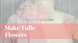 How To: Make Tulle Flowers