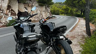 Tracer900 & Fazer800 Πάμε Λαύριο από διαδρομή που λίγοι ξέρουν!