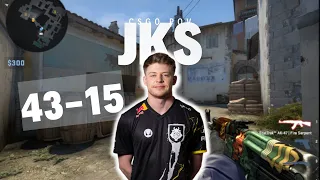 jks 43-15 w/SPUNJ/JustHarry INFERNO POV | FACEIT RANKED | 2023.06.23