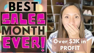 WHAT SOLD on Poshmark, eBay, Mercari, Kidizen, & thredUP for a Part-Time Reseller! + March Recap!