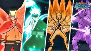 All Transformations Awakenings  Naruto x Boruto Ultimate Ninja Storm Connections