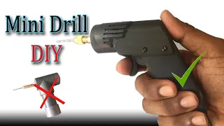How to Make a mini drill | Mini Drill DIY at Home