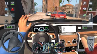 4X4 CARS LUXURY PRIVATE DRIVER 🤑👩‍🦰 City Car Driving Games Android iOS - Taxi Sim 2020 Gameplay