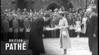 The Queen Visits Winchester (1955)