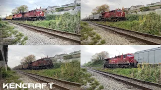 CP Freight trains on the CN New westminster Sub (August-October 2021)