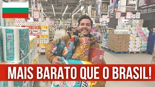 OLHA OS PREÇOS DO MERCADO NA BULGÁRIA!