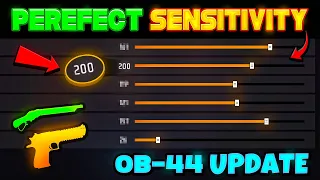 Most Dangerous [ 200- SENSITIVITY ] Setting 🔥| After Update Best Headshot Sensitivity In Mobile