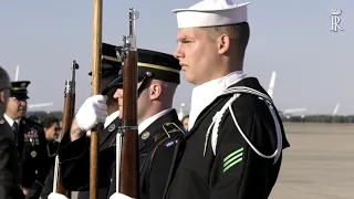 Arrivo del Presidente Mattarella in USA