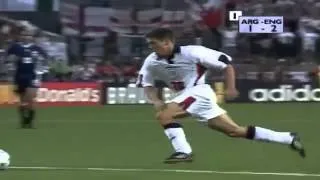 Michael Owen Goal (England Vs Argentina 1998)