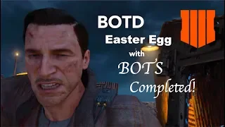 Call of Duty: Black Ops 4 - Blood of the Dead Easter Egg with Bots Completed (Full Gameplay)