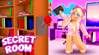 I BUILT A SECRET GAMING ROOM IN ROBLOX BROOKHAVEN!