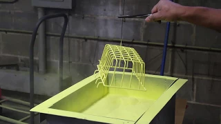 See the Fluidized Bed Powder Coating Process