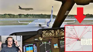 Professional ATC vs. 50+ PILOTS in Microsoft Flight Simulator! (VATSIM)