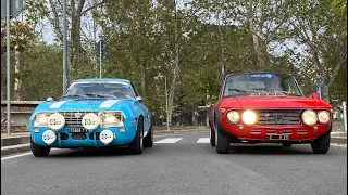 Lancia Fulvia HF Fanalone e Lancia Fulvia Sport Zagato Competizione stradale - test drive OldCar24