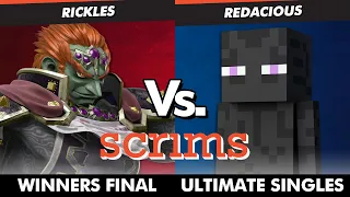 Scrims Showdown 46 Winners Final - Rickles (Ganondorf) Vs Redacious (Steve) SSBU Ultimate Tournament