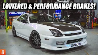 Installing BC Racing BR Coilovers on the @throtl1997 Honda Prelude VTEC! (throtl Dream Build 5)