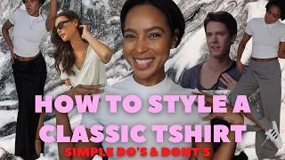 How to style a Classic T-shirt : Do's & Don't